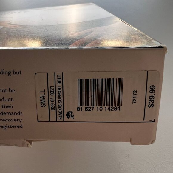 Belly Bandit Belly & Back Maternity Support Belt Basics Black Sz Small - Picture 7 of 8